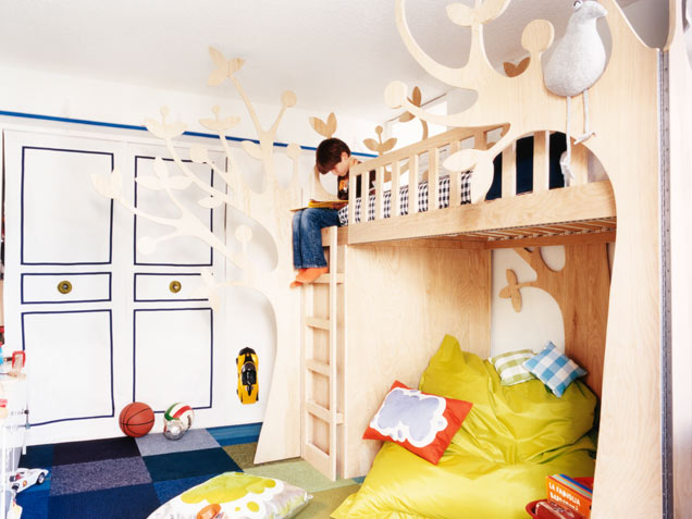 необычные детские комнаты